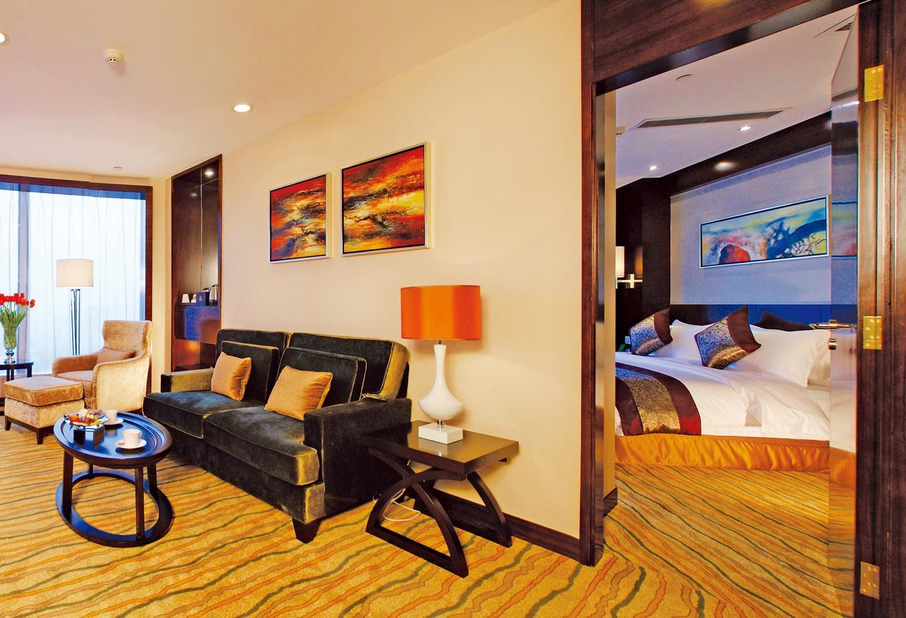 Wuhu Xingbai Jinling Hotel Exterior foto